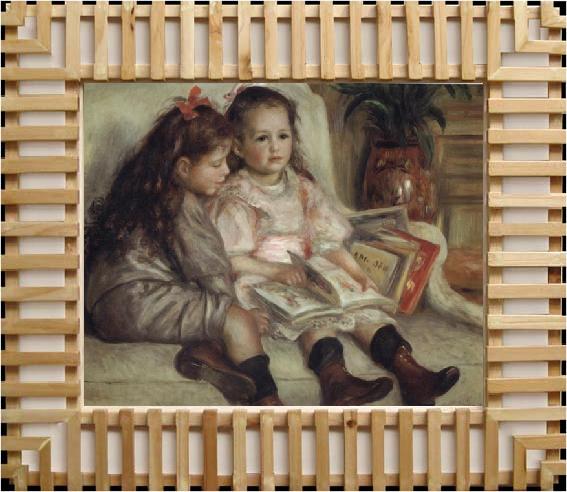 Pierre Renoir Portrait of Children(The  Children of Martial Caillebotte)